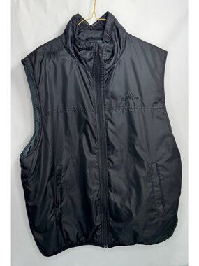 Orvis Vest Jacket Mens Large L Insulated Black Full Zip Outdoor Zip Pockets